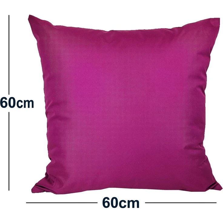 JACK Dekokissen 60x60cm Outdoor Lounge Kissen inkl. XXL Füllung, starke Füllung, strapazierfähig, wasserabweisend, In- und Outdoor – Bild 4