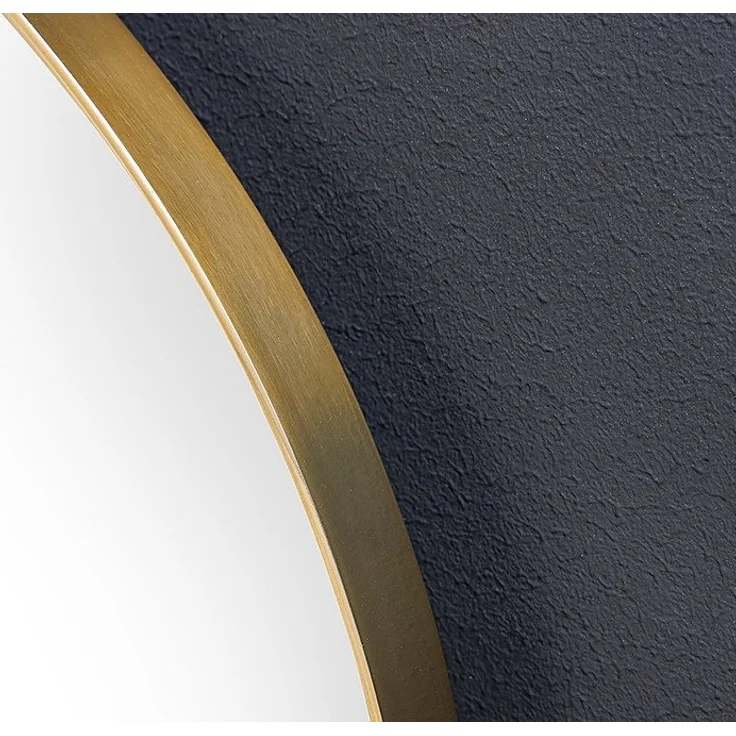 riess-ambiente Wandspiegel PORTRAIT 50cm gold (Einzelartikel, 1-St), Flur · Metall · Rahmen · rund · Handmade · Schlafzimmer · Design – Bild 3