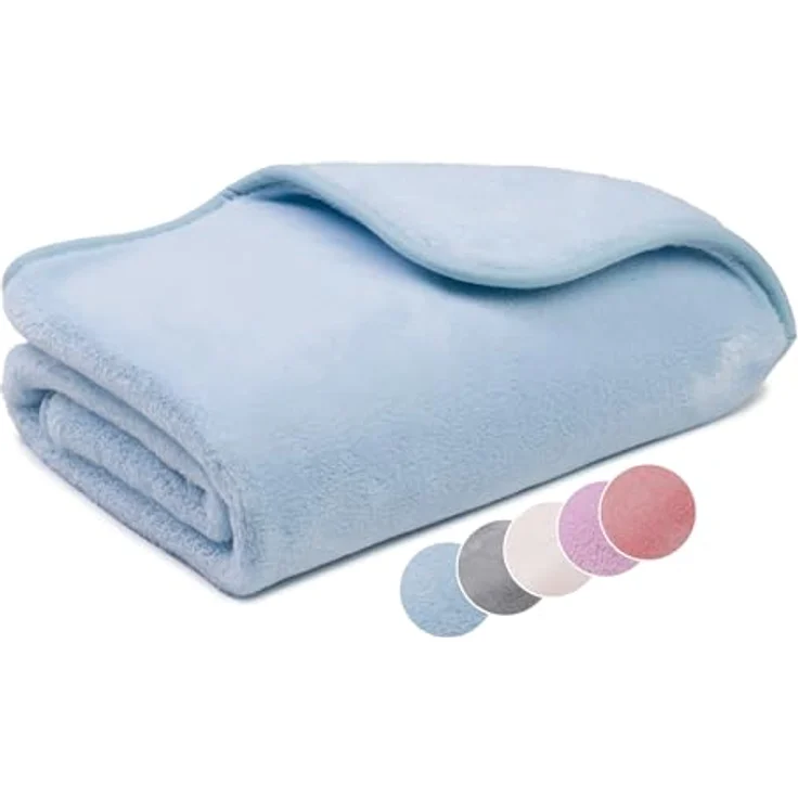 Kinderdecke Kuscheldecke Kids, liebling, Cashmere Feeling Kinderdecke, Premium Sofa Decke, warme Wohndecke – Bild 2