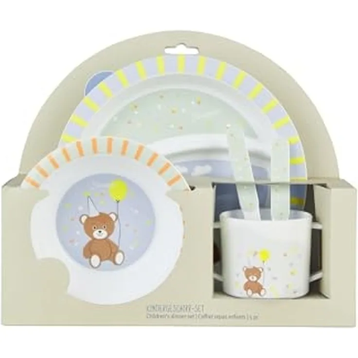 Sterntaler® Kindergeschirr-Set FAMILIE Bär (5-tlg), Polypropylen