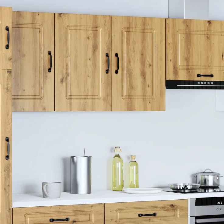 vidaXL Küchen-Hängeschrank Kalmar Artisan-Eiche Holzwerkstoff 853596 – Bild 4