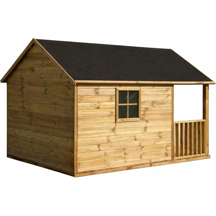 Kinderspielhaus Spielhaus Holz-Gartenhaus für Kinder #3996 – Bild 9