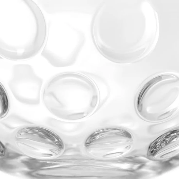 LEONARDO Schale Schalen-Set CUCINA OPTIC, 5er Set, 4x Ø 10 cm & 1x Ø 21,5 cm, Glas, (Set, 5-tlg), Spülmaschinengeeignet – Bild 2