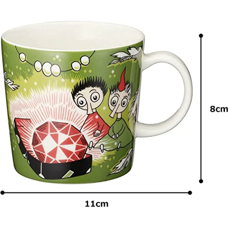 Arabia Moomin Becher 0,3 L Thingumy and Bob green – Bild 5