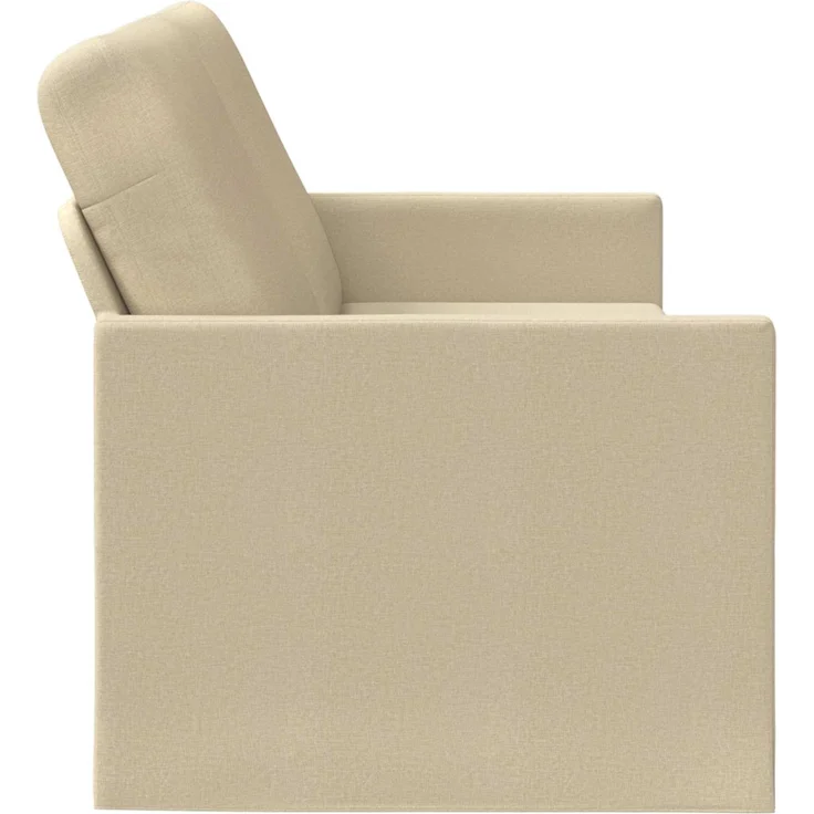 vidaXL 3-Sitzer Sofa Creme 190 x 81 x 82 cm Stoff 42041113 – Bild 3