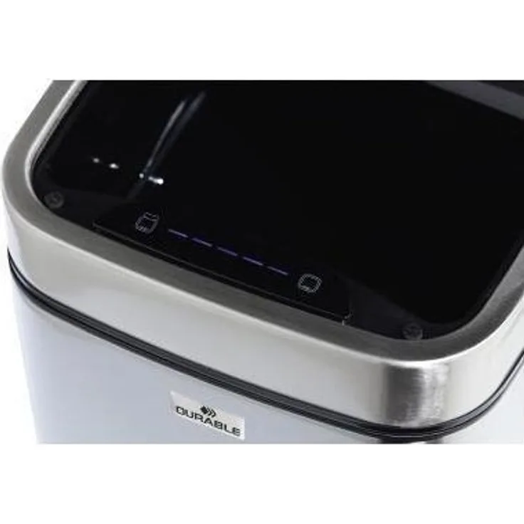 Durable 'No Touch' Sensor-Abfalleimer mit Inneneimer, Edelstahl silber, 6 Liter