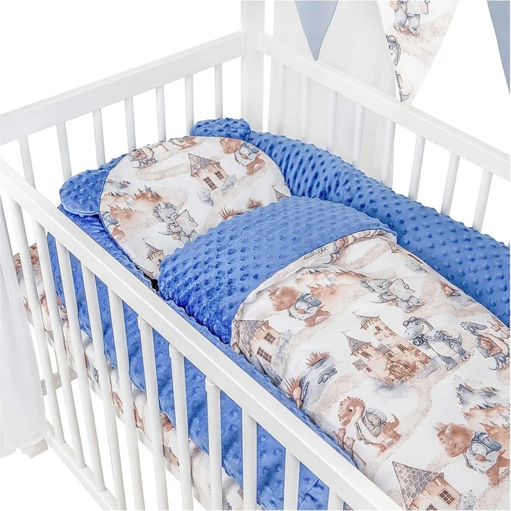 Hausbett 60x120 cm Set Matratze Bettset Traveling Dragon – Bild 2