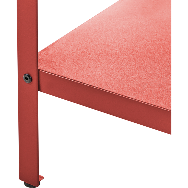 Outdoor-Kücheninsel VILAMA Metall Rot – Bild 7