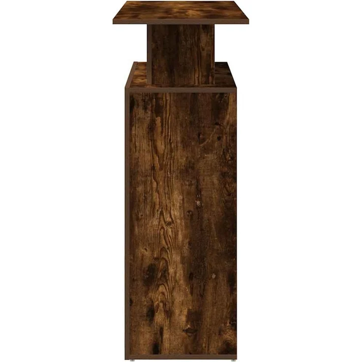 vidaXL Empfangstheke Räuchereiche 100x40x104 cm Holzwerkstoff 859055 – Bild 5
