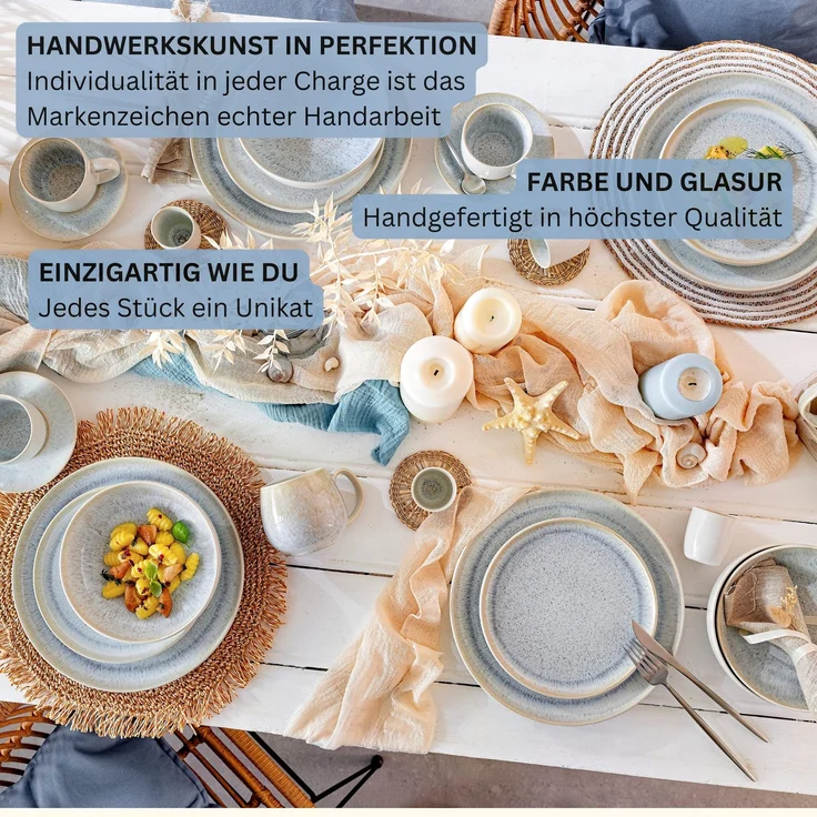 SÄNGER Kaffeetassen Set Santorini 8 teilig – Bild 2