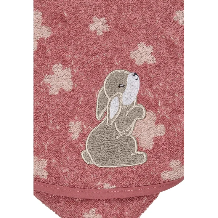 Sterntaler Badecape - Hanni Hase - 100 x 100 cm Ro – Bild 4