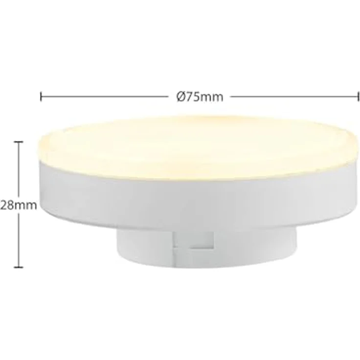 Arcchio LED GX53 Lampe 7W, Energiesparlampe für angenehmes Licht in jedem Raum – Bild 2