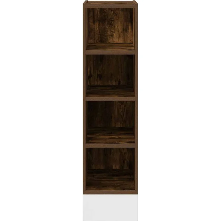vidaXL Unterschrank Riga Räuchereiche 20x44,5x81,5 cm Holzwerkstoff 854188 – Bild 4