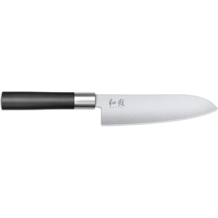 KAI Wasabi Black Santoku Messer 16,5 cm 6716S