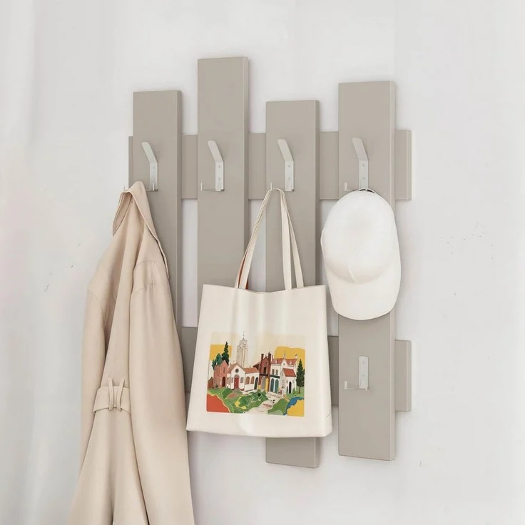 Decortie Wandgarderobe Wave, Aufhänger/ Hänger, 64 x 4 x 81 cm – Bild 5