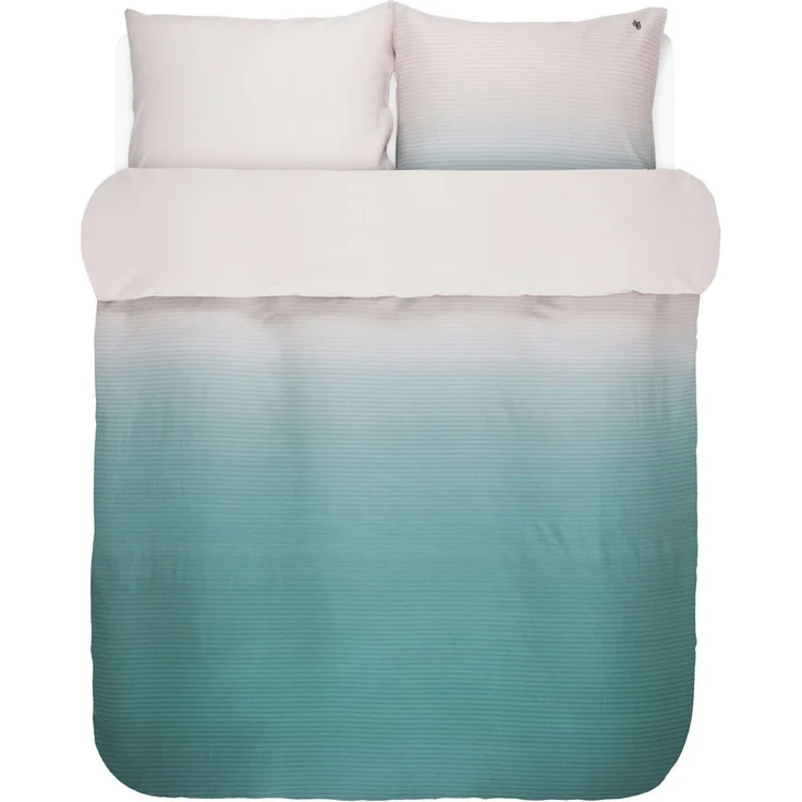 Marc O'Polo Bettwäsche Lalani Aqua Satin, 200x220 cm – Bild 2