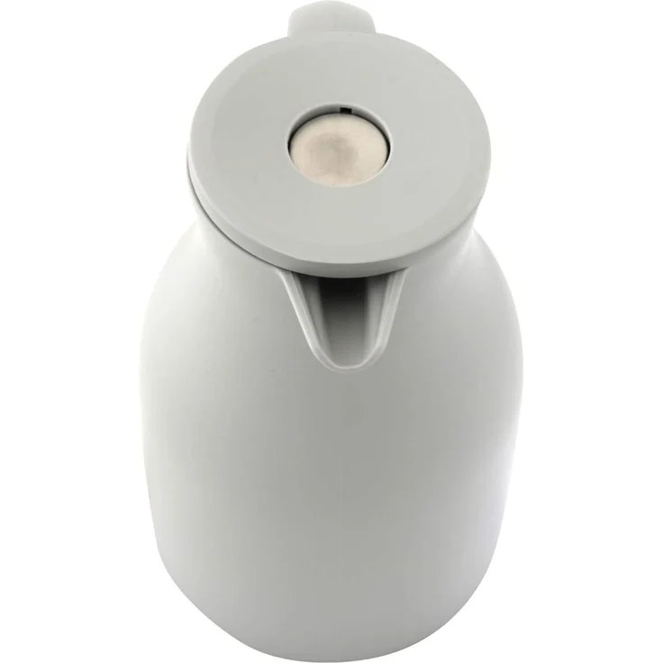 dobman exclusive 401724 Thermokanne Isolierkanne Kaffeekanne Warmhaltekanne 1L. Pearl – Bild 2