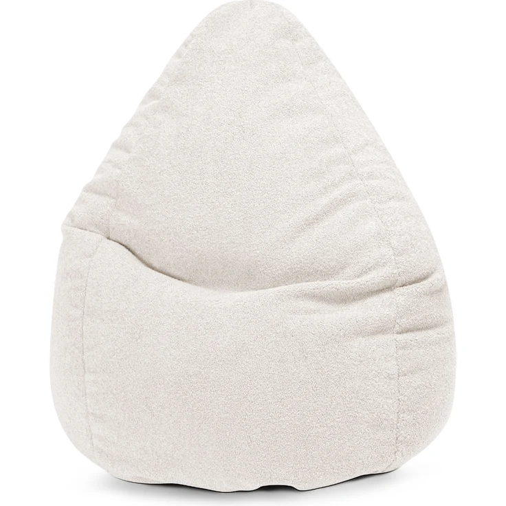 Sitting Point Sitzsack Wooly Fellimitat XXL ca. 300L Natur – Bild 1