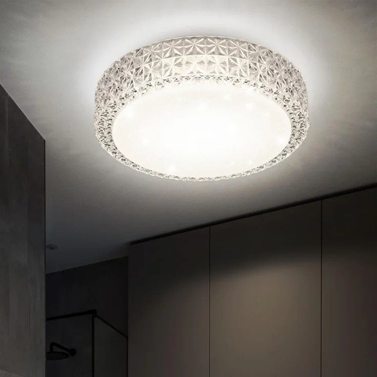 LED Design Deckenleuchte, Kristalloptik, Sterneneffekt PEGASUS – Bild 7