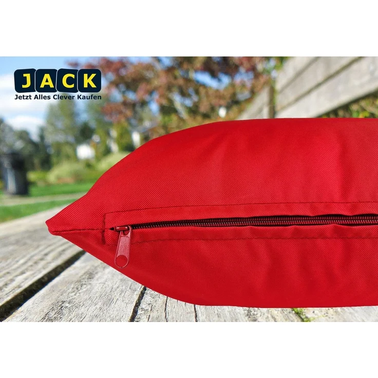 JACK Dekokissen 40x60cm Outdoor Lounge Kissen inkl. XXL Füllung, starke Füllung, Robust, Strapazierfähig, Wasserabweisend, Innen&Außen – Bild 4