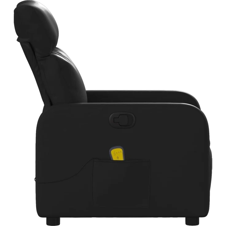 vidaXL Massage-Relaxsessel Schwarz Kunstleder 3206875 – Bild 7