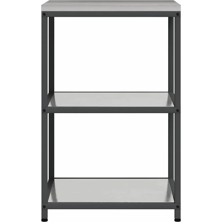 vidaXL Küchenregal HATTEM Silber 60 x 50 x 92 cm Stahl 874965 – Bild 6