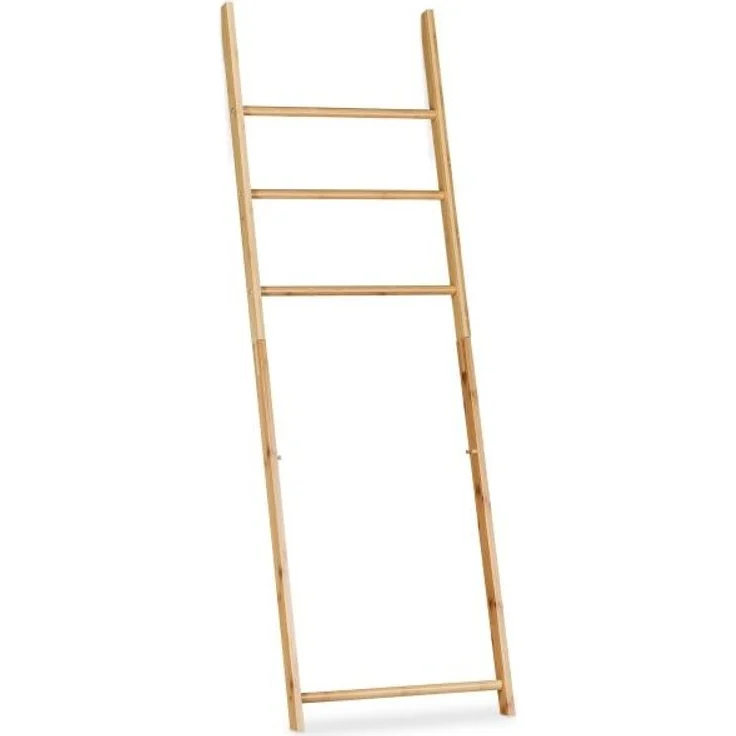 Handtuchhalter Bambus mit Wäschesack 10022148 – Bild 6