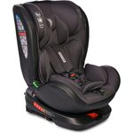 Lorelli i-Size Kindersitz Nebula (40-150cm) Isofix, 360° drehbar, verstellbar schwarz