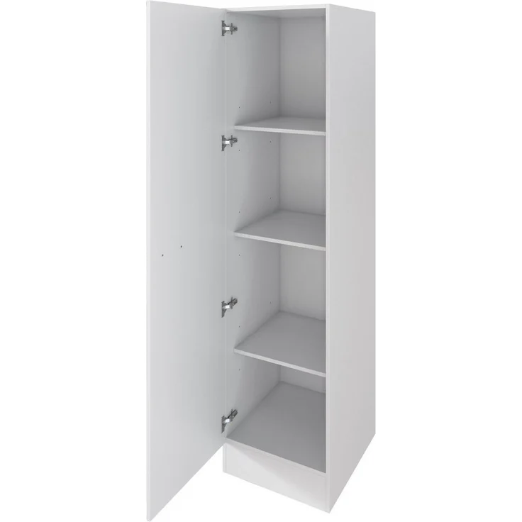 Flex-Well Mehrzweckschrank-Set LUCCA, 3-teilig, Hauswirtschaftsraum oder Küche.., Breite 130 cm, (Komplett-Set, 3-St, bestehend aus: 2 Vorratsschränken und 1 Auszugsschrank), Kombination aus 2 Vorratsschränken und 1 Auszugsschrank – Bild 3