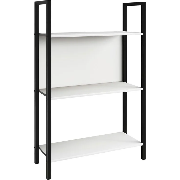 XXXL Xxxl Regal, Weiß, Metall und Holzwerkstoff, 8 Fächer, stehend, 56x100x24 cm, für Wohnzimmer