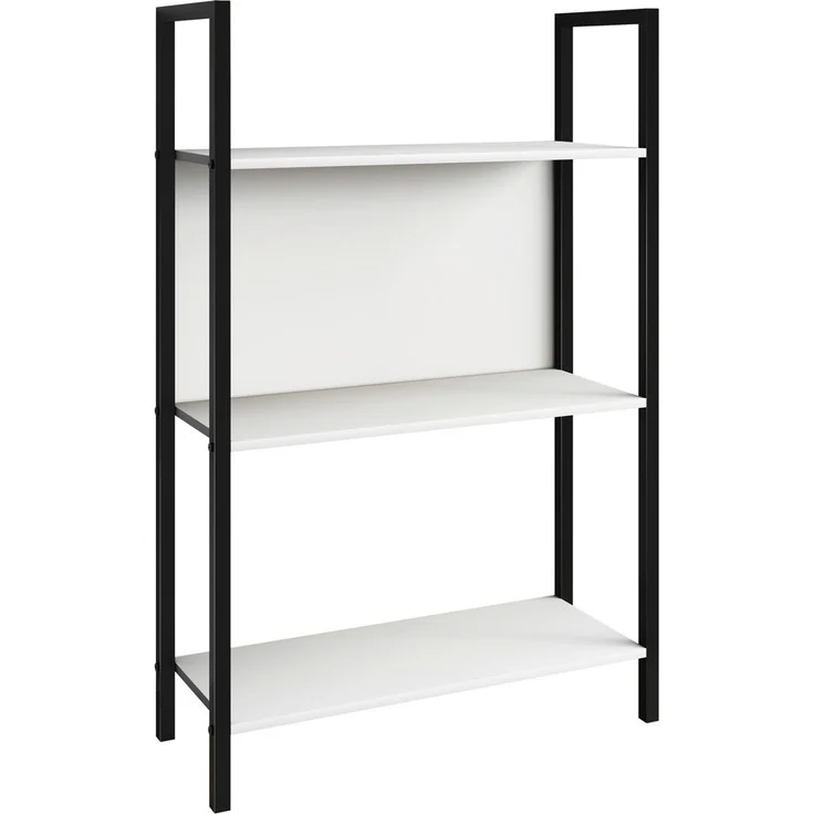 XXXL Xxxl Regal, Weiß, Metall und Holzwerkstoff, 8 Fächer, stehend, 56x100x24 cm, für Wohnzimmer