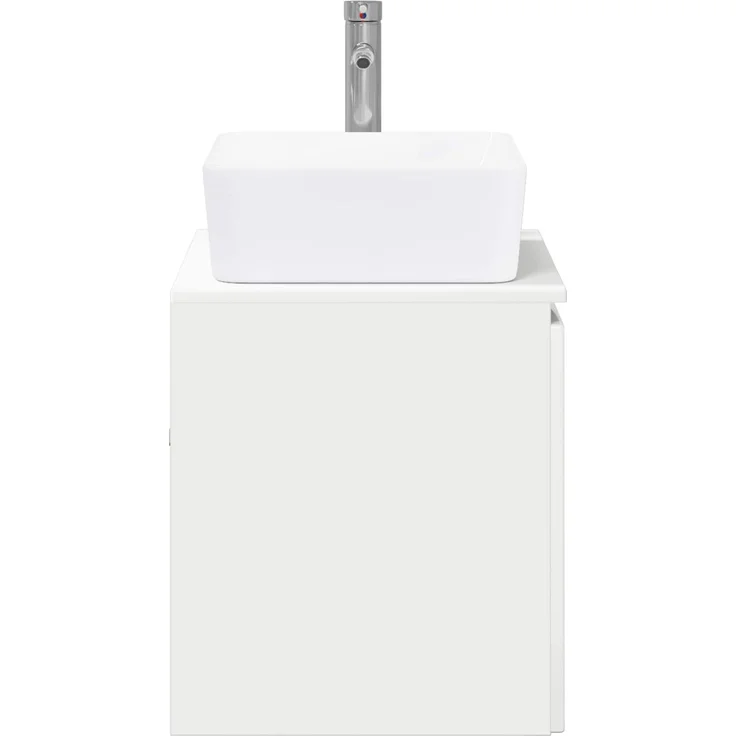 vidaXL Waschbeckenschrank Hochglanz Weiß 62,5 x 44,5 x 80 cm 3404334 – Bild 6