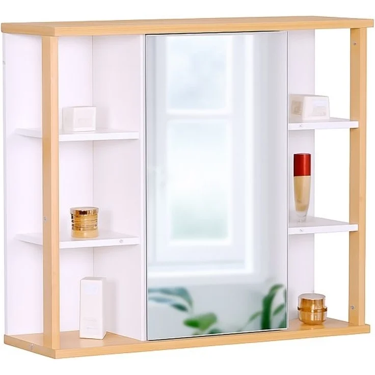 Spiegelschrank mit Bambus-Dekor 10051477 – Bild 1