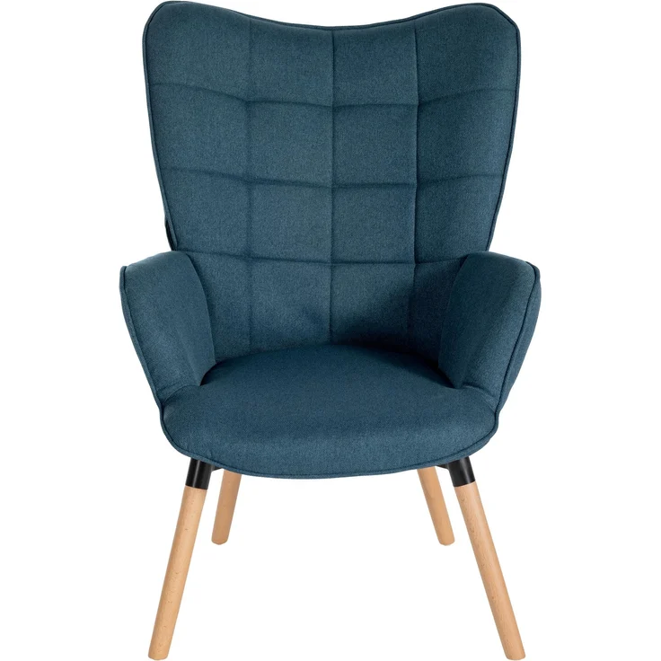 CLP Sessel Garding Stoff-Bezug,blau – Bild 3