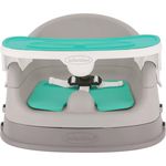 Infantino Grow-With-Me 4-in-1 Babystuhl – mitwachsend, platzsparendes Boostersitz Design, nutzbar als Sitzerhöhung für Babys ab 4 Monaten oder als Kinderstuhl ab 3 Jahren, türkis