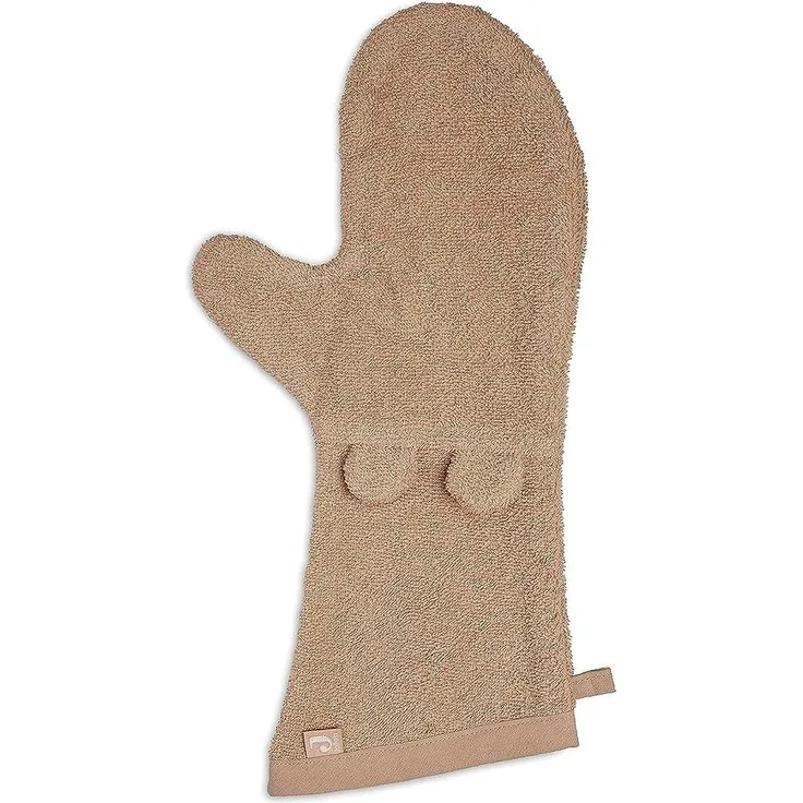 Jollein Frottee Waschlappen Ears Biscuit Braun