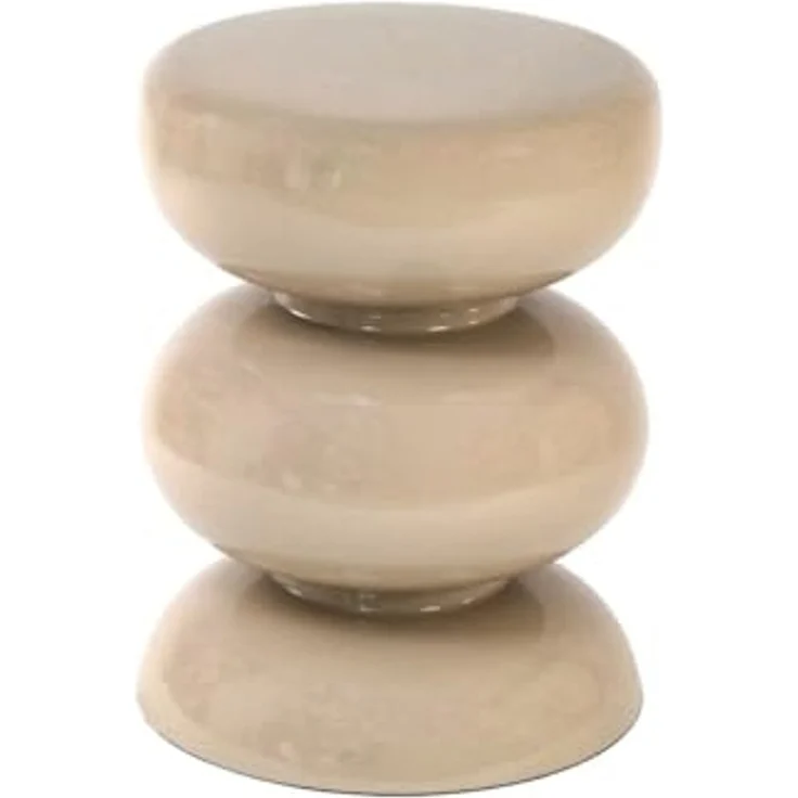 Beistelltisch >1151< in Creme, Eisen - 46x36cm (HxD) – Bild 2