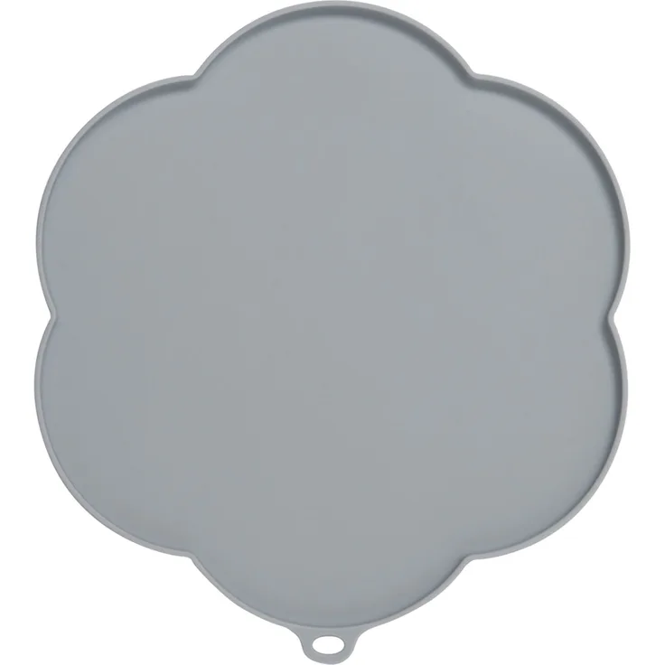 Catit Silikonmatte Blume grau