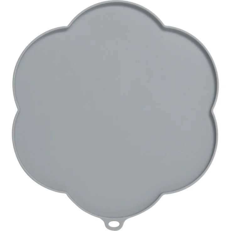 Catit Silikonmatte Blume grau – Bild 1