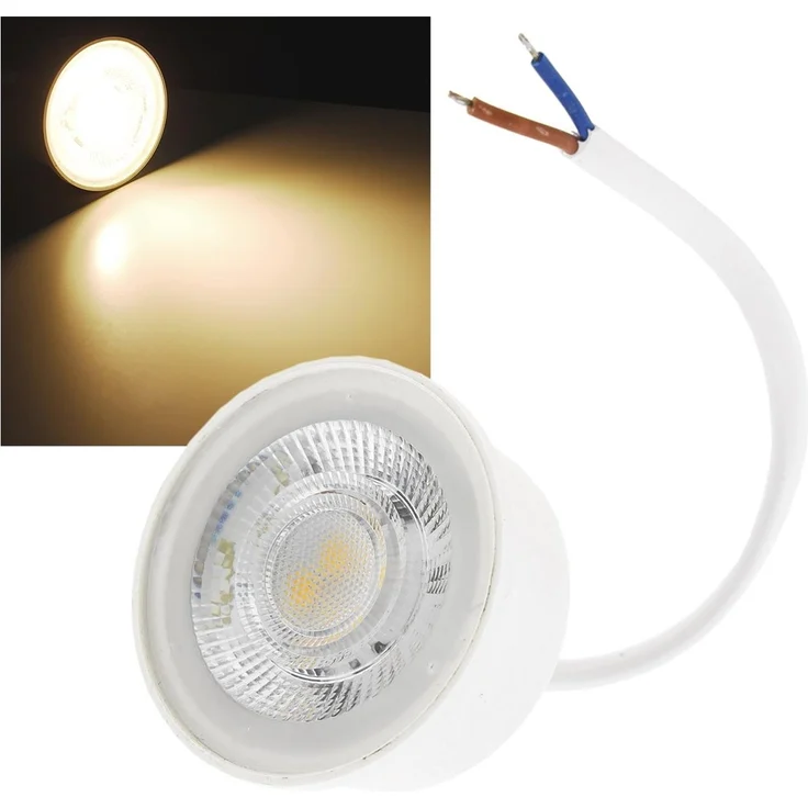 LED-Modul "Piatto N5" warmweiß38°, 2900K, 230V, 5W, 370lm, 50x24mm – Bild 1