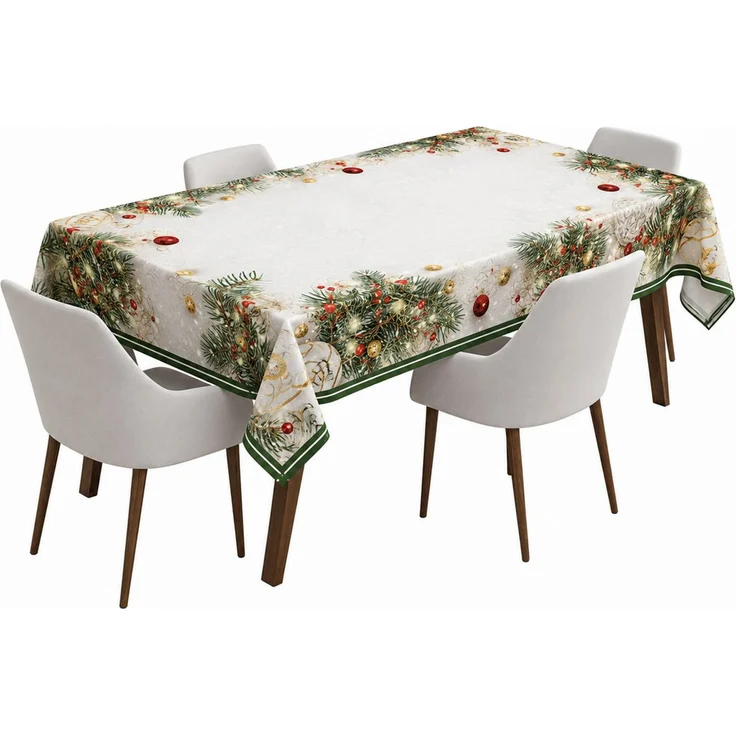 Hermia Concept 'Xmas 3' Tischdecke, Mehrfarbig, 160 x 220 cm – Bild 2