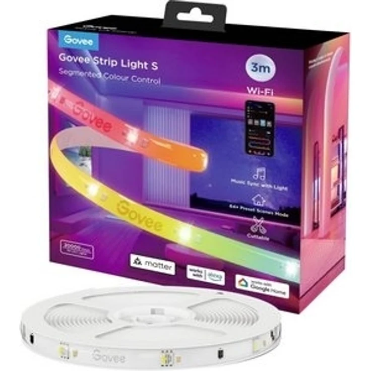 Govee LED Strip Lights Matter ready 3 Meter EEK G – Bild 5