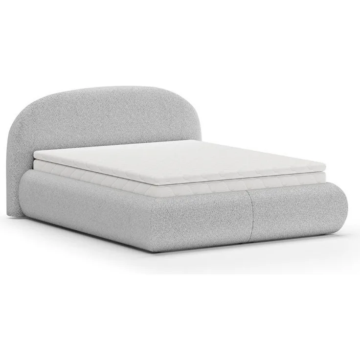 Beautysofa Polsterbett mit Bettkasten und Rahmen MOTTI, 140, 160 oder 180cm, mit oder ohne Matratze