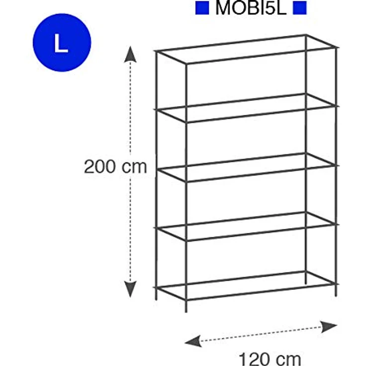 ALBA MOBI5L Multifunktionsregal – Bild 3