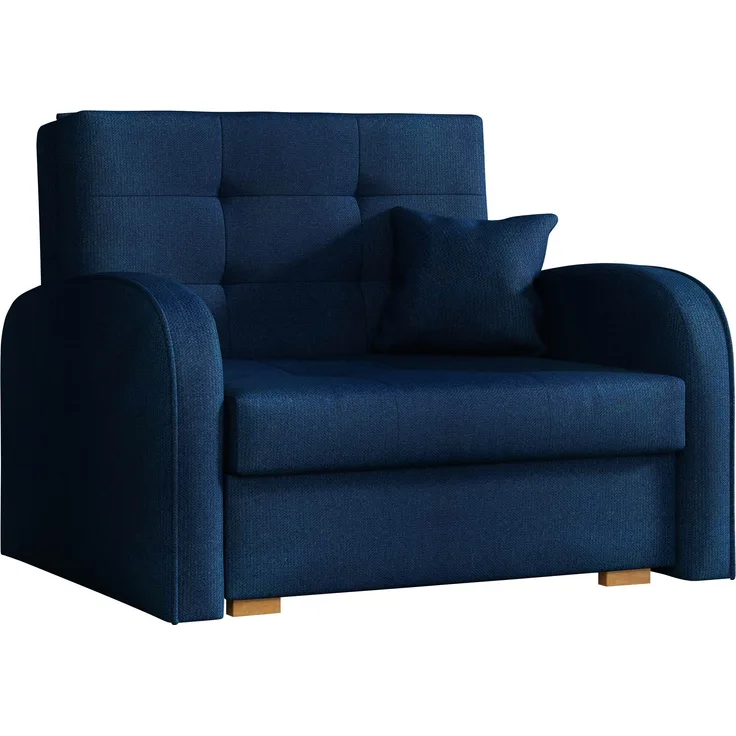 Mirjan24 'Viva Gold I' Schlafsofa, Blau, 85 x 98 x 102 cm