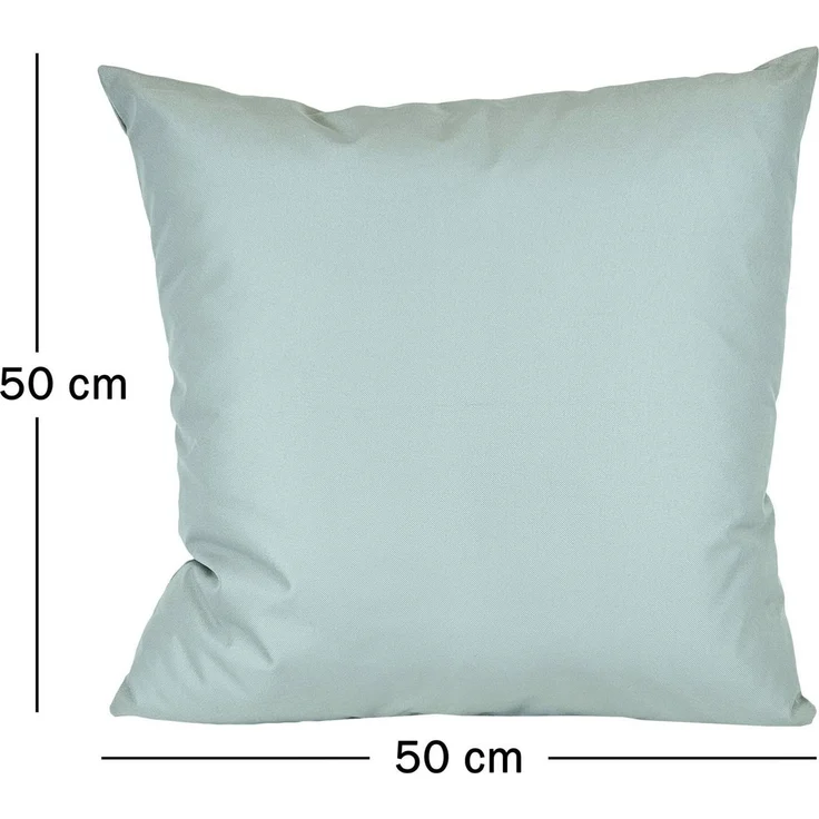 JACK Kissenbezüge 2er Set 50x50cm Outdoor Wasserfest, (2 Stück), 2x Kissenhülle, strapazierfähig, wasserabweisend, Innen & Außen – Bild 4