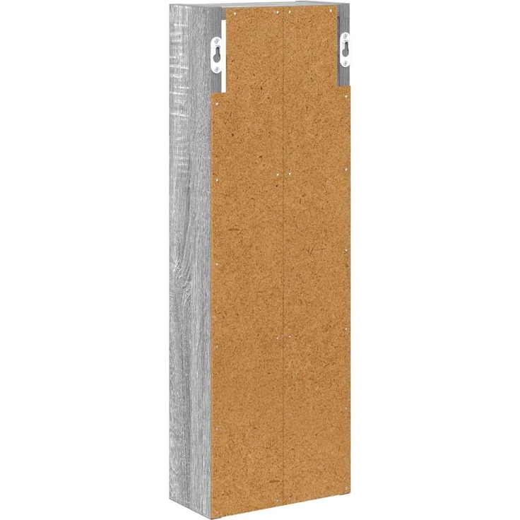vidaXL Badezimmer-Wandschrank Graues Sonoma 20 x 10 x 60,5 cm 889292 – Bild 8