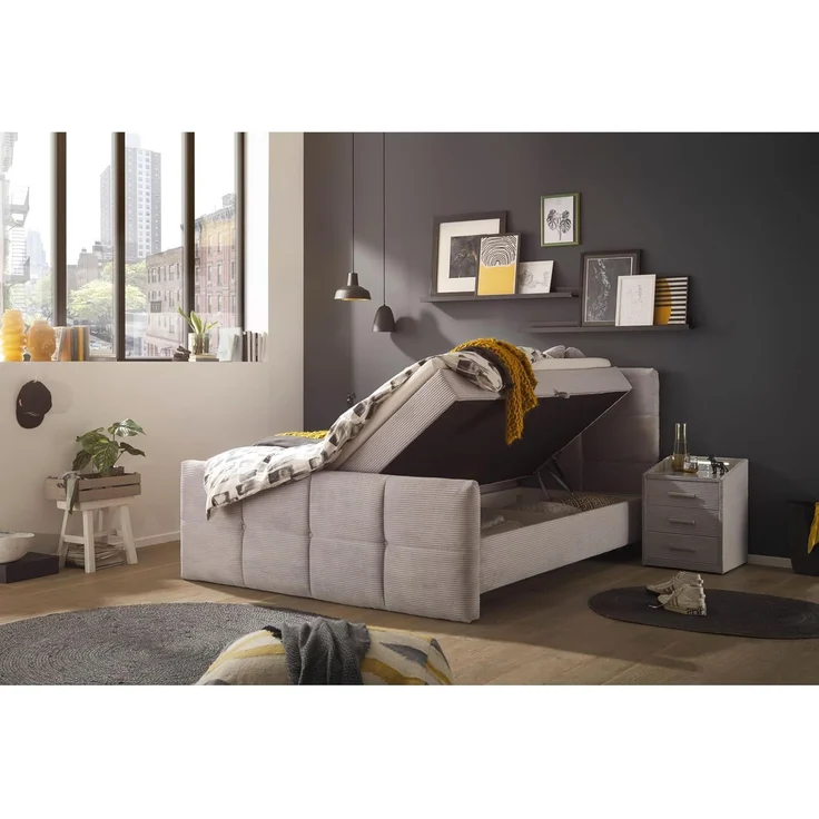 Boxbett Tijuana mit Bettkasten Breitcord – Bild 4