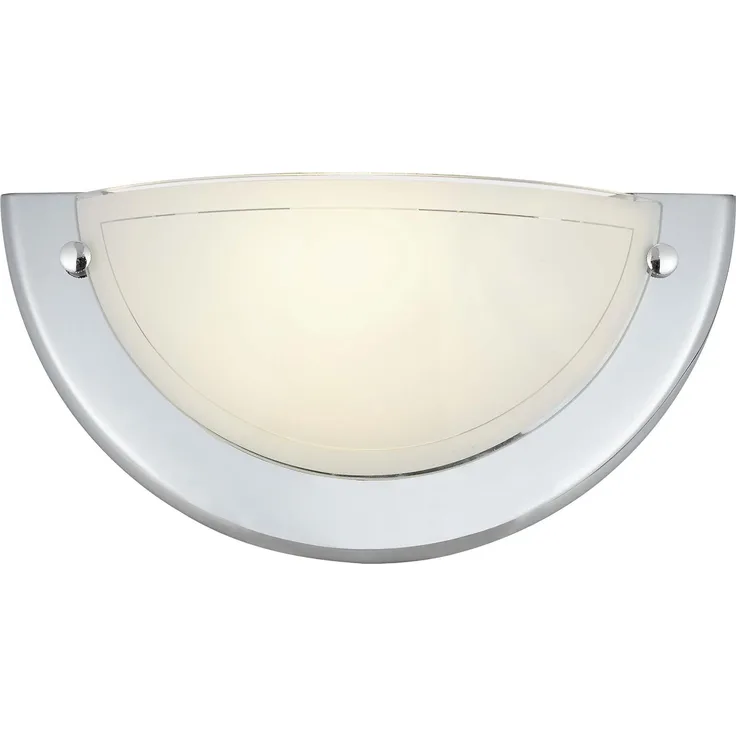 Brilliant nur Marken-Kategorie Miramar 2, Chrom, weiß, Glas, Metall, 90196/15