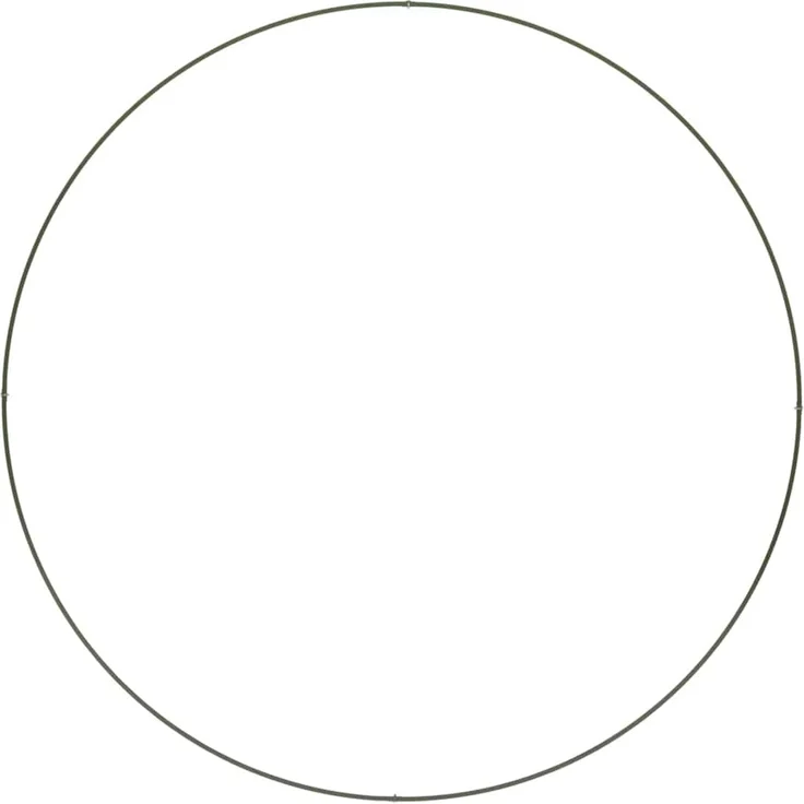 vidaXL Pflanzenring Olive Grün 120 x 120 x 20 cm Kaltgewalzter Stahl 873640 – Bild 6